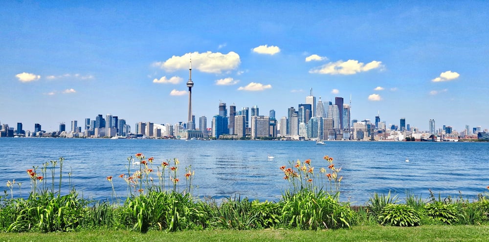 Skyline de Toronto, Candá durante el día.